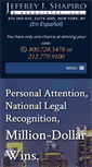 Mobile Screenshot of jeffshapirolaw.com